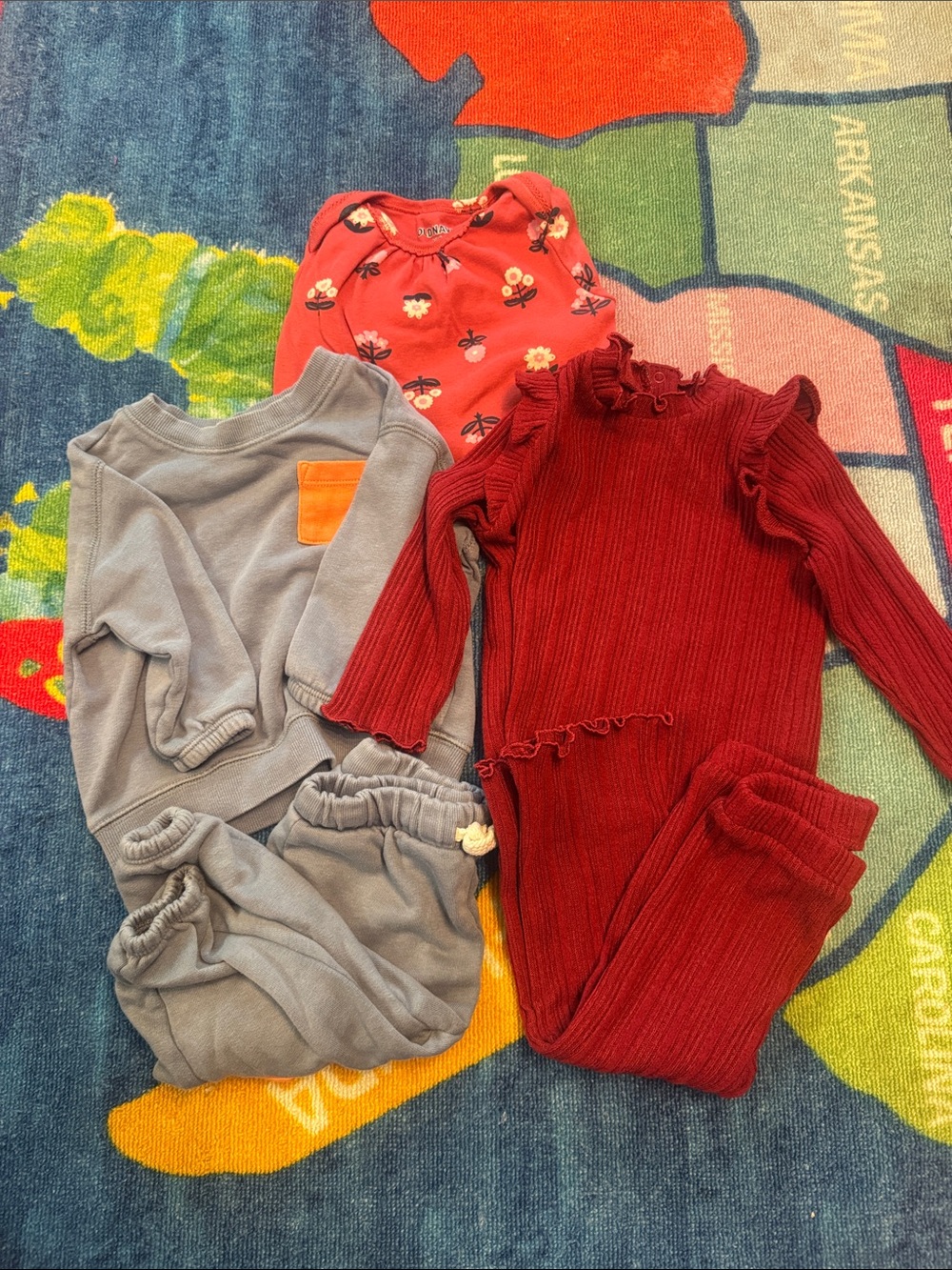 Old Navy Kids Matching Sets - Blue and Red